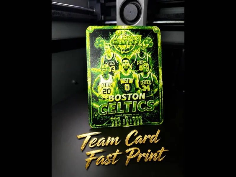 Boston Celtics Team Card