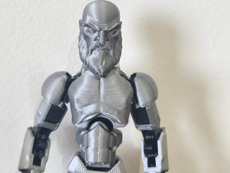 Brawny body for dummy 13 - Kratos build