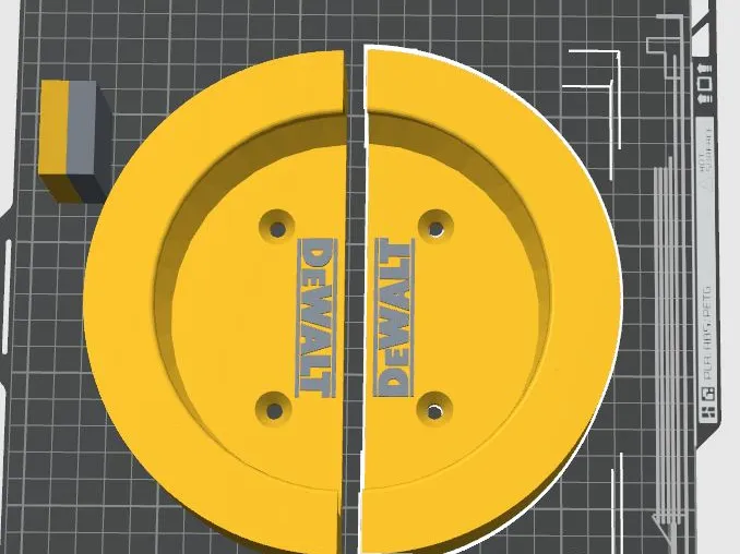 Dewalt Grinder wall mount