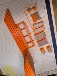PLA with PETG interface for support, 0.2mm layer, 3 walls