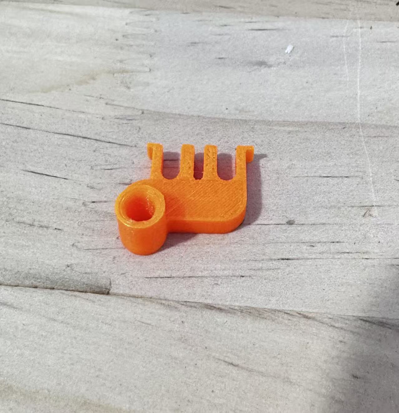 Miniatura 4 del modelo 3D X2D工具头料管固定卡扣