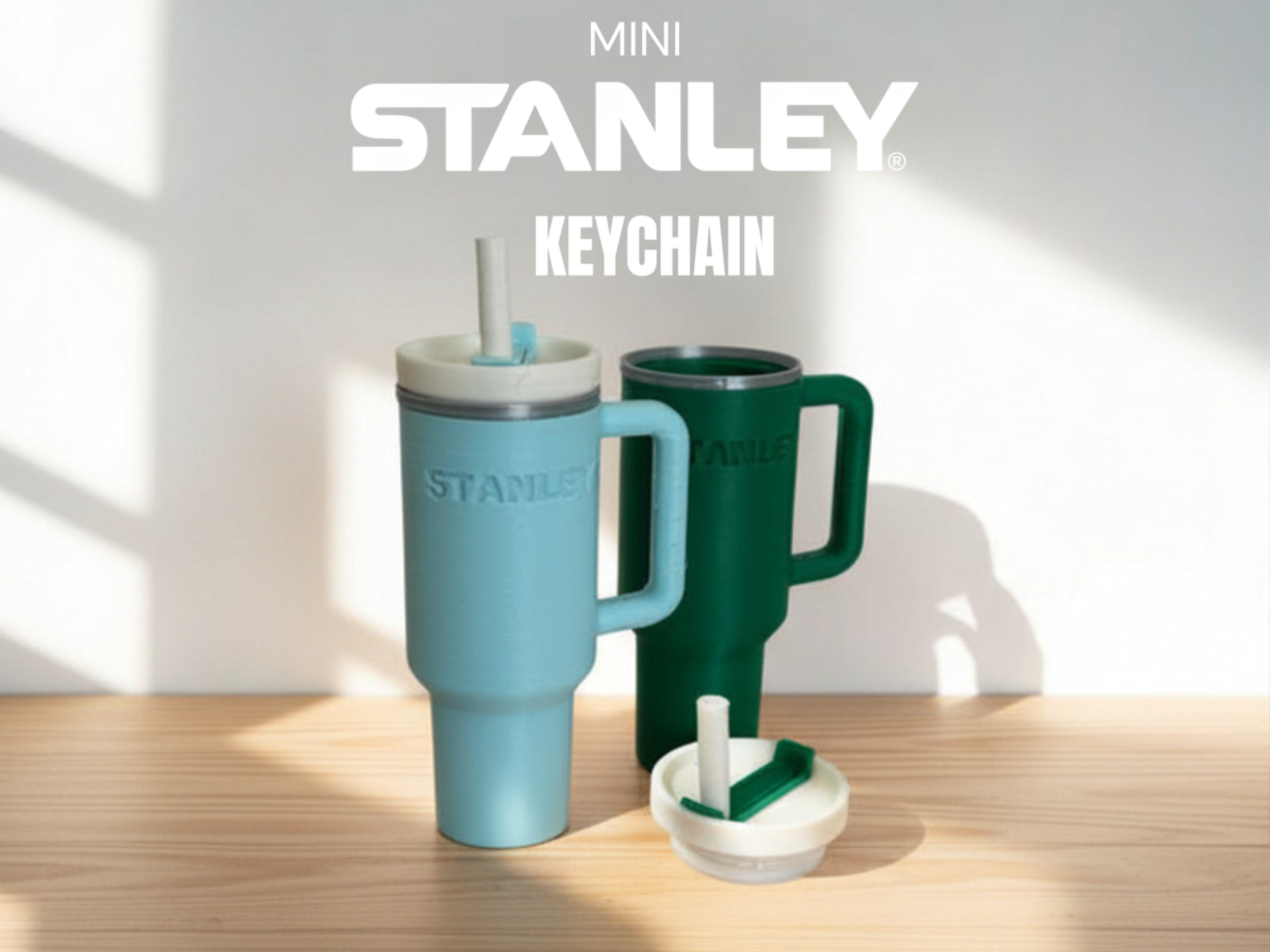 Miniatura 1 do modelo 3D Mini Stanley Keychain