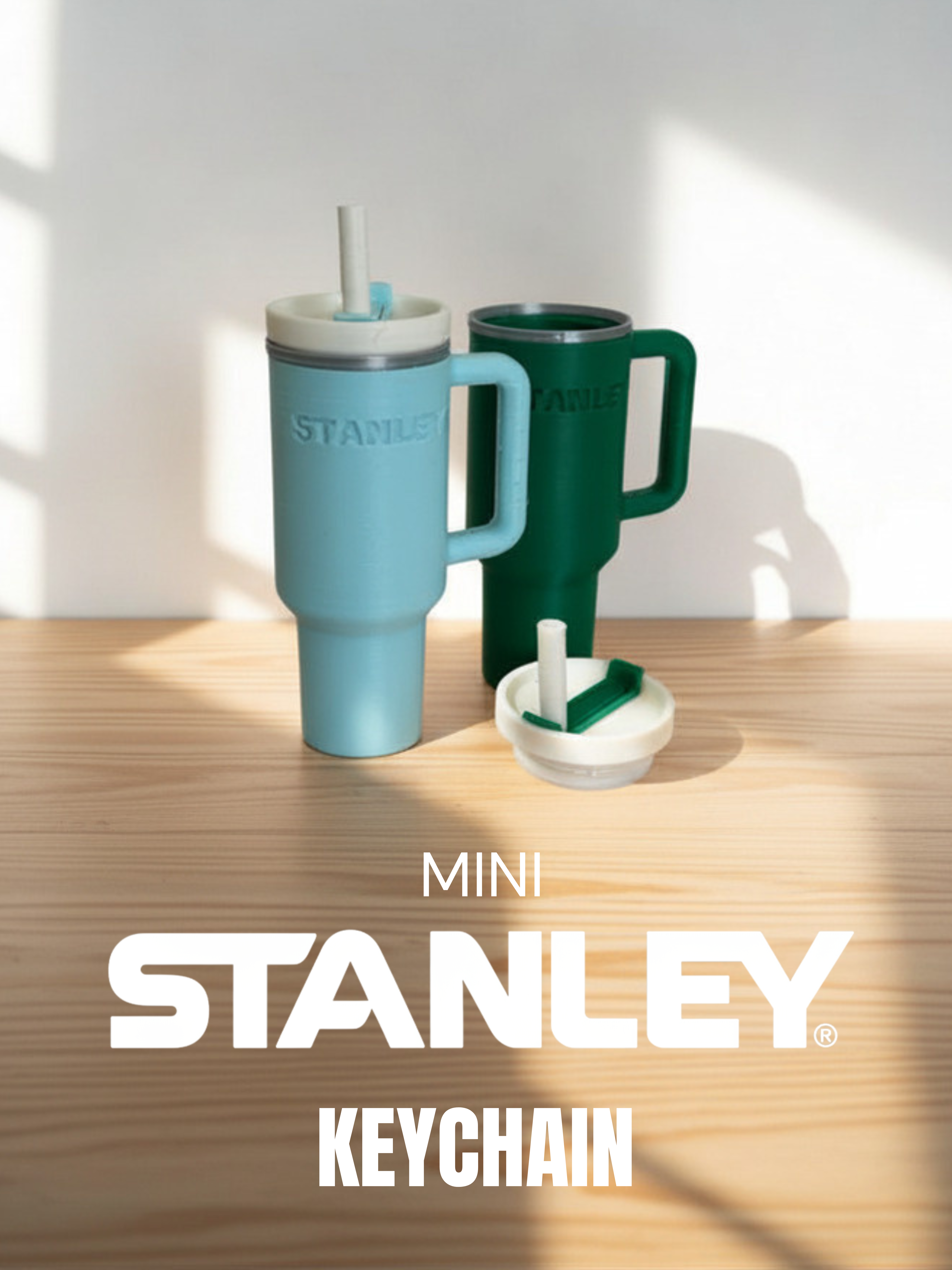 Miniatura 2 do modelo 3D Mini Stanley Keychain