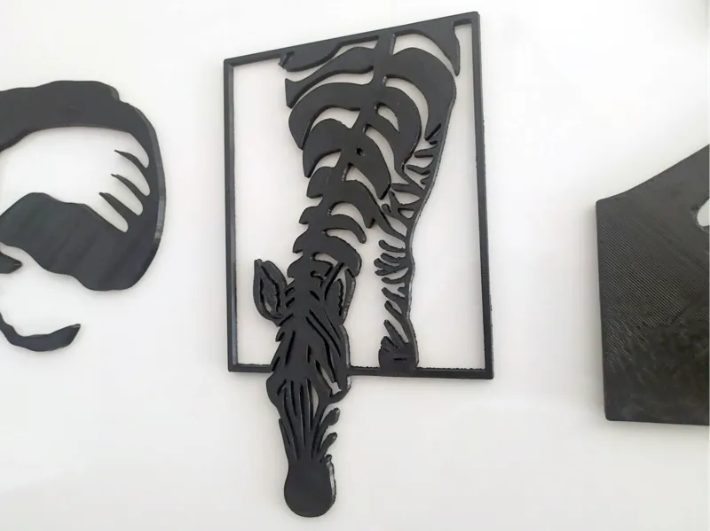 Zebra. Wall panel