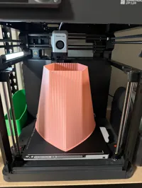 Vase Mode (0.2mm layer, 1 walls, 0% infill)