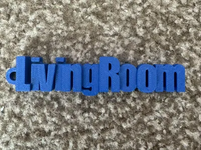 Livingroom Keychain