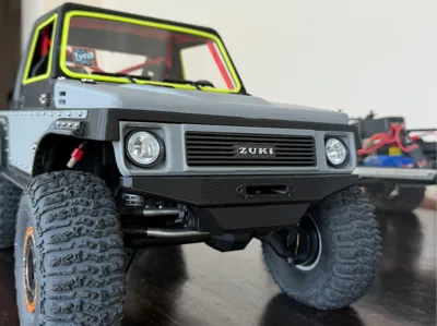 ZUKI FRONT/REAR BUMPER VS4-10 VANQUISH RC