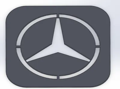 Detailing Valeting Carpet stencil Merzedes