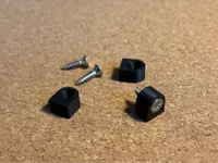 Équerre simple pour étagère (trou 4 mm) — photo 2
