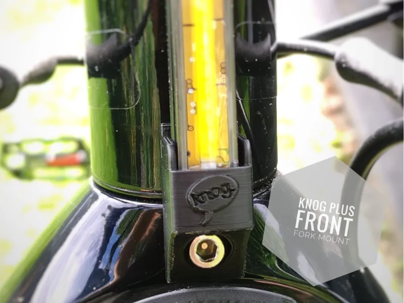 Knog Plus light front fork mount