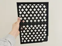 Paper organizer with connectors