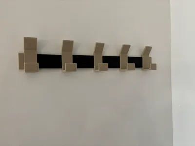 Modular coat rack 