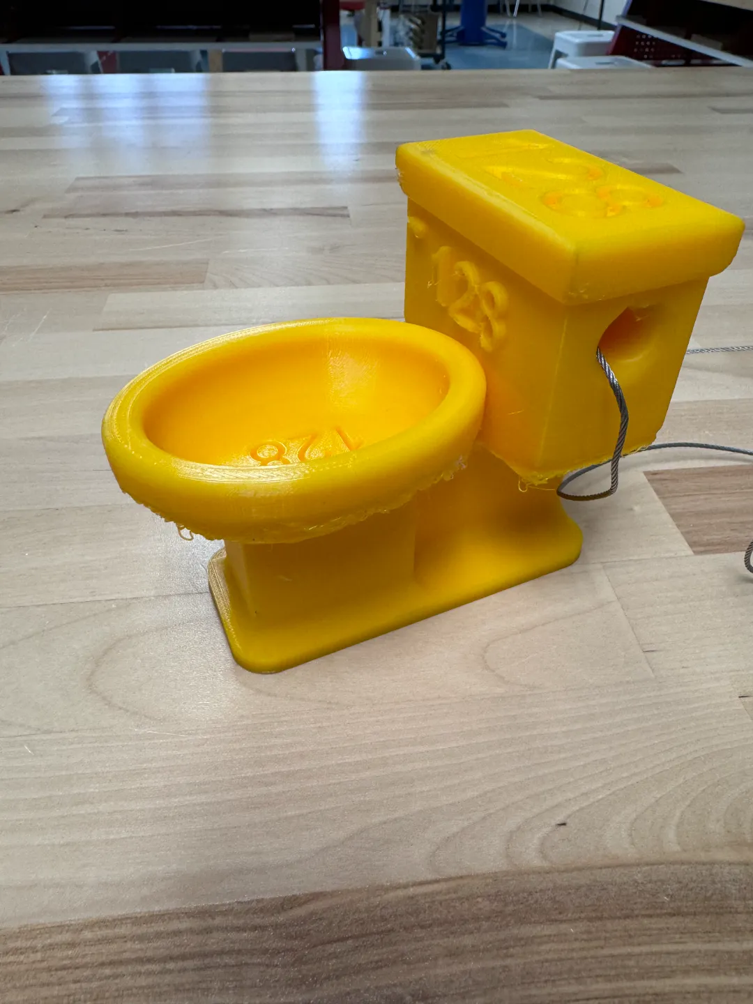 Laissez-passer toilettes pour couloir