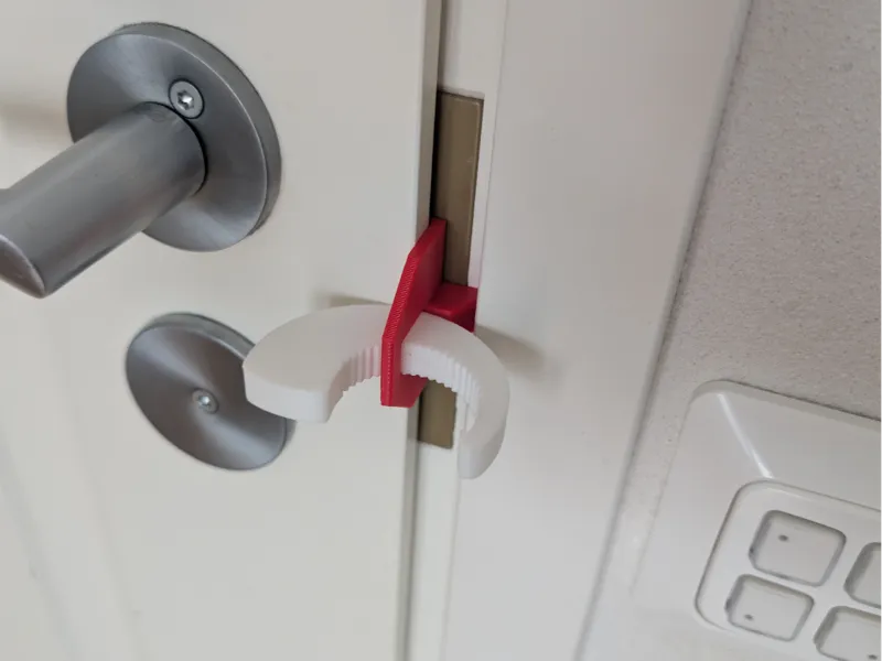 Latch Lock for Abloy (Finnish / Nordic doors)