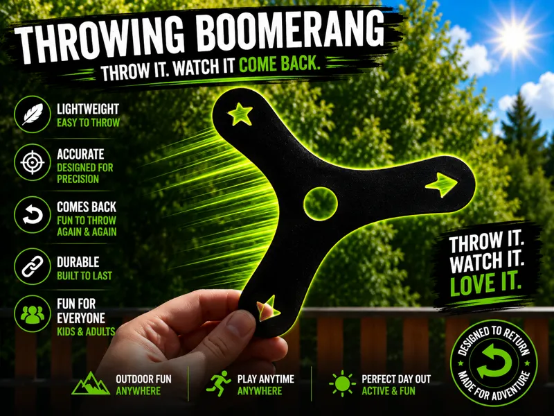 Fast Print Boomerang
