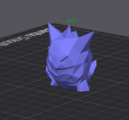 Pokemon Low Poly Gengar