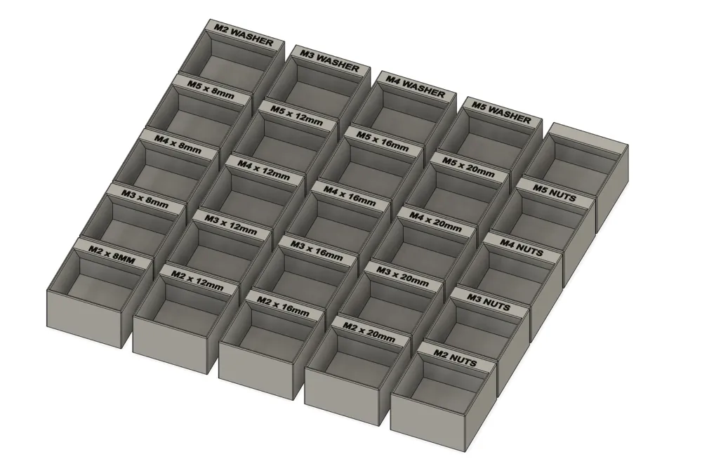 JP ModOr inserts for nuts & bolts module 40 by JP Creations - MakerWorld