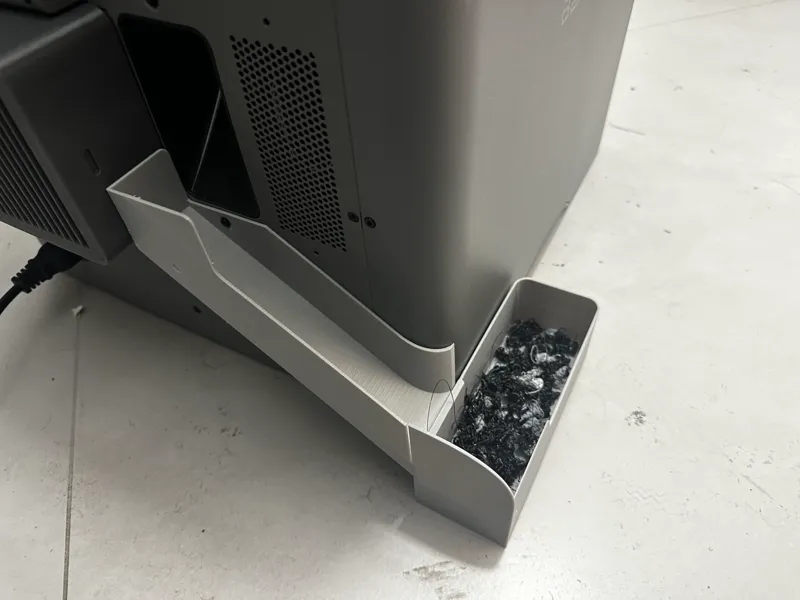 兼容P2S外排风扇的废料斜槽及废料收集篮/出口