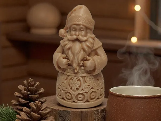 Nordic Spirals Santa