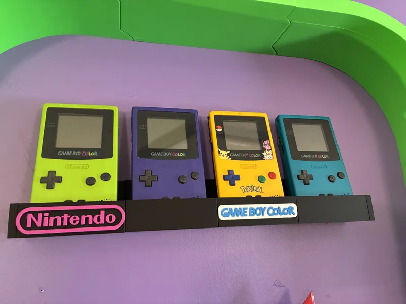GameBoy Color Modular Wall Mount