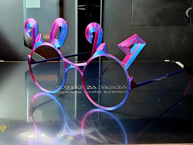 2024 new year glasses! (under 15 min)