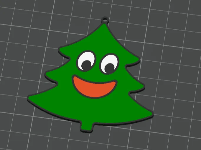 Happy Christmastree decoration - Tree