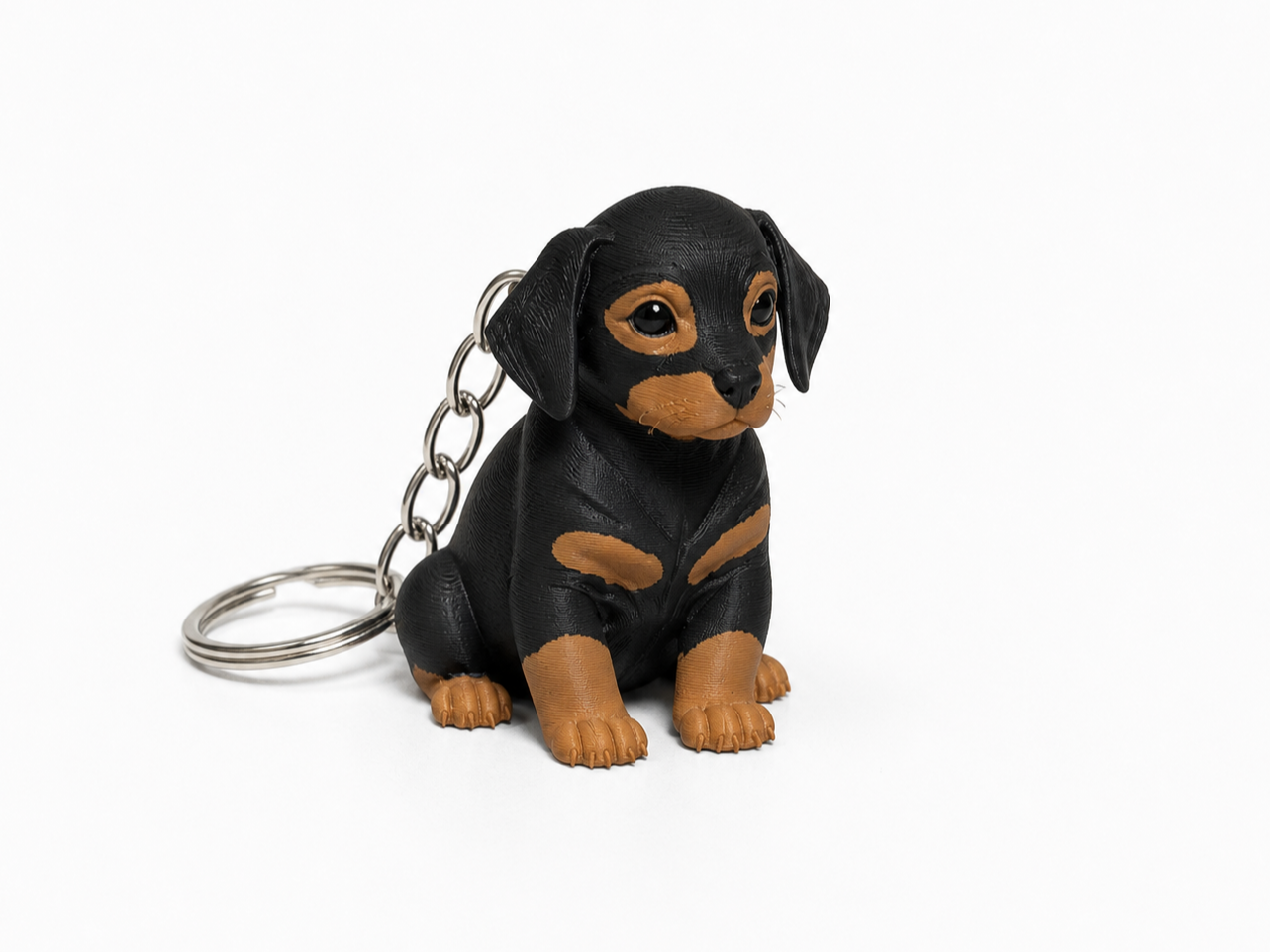 Doberman Keychain