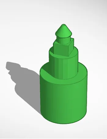 Brick Technic Gear Nut for Theo Klein Bosch