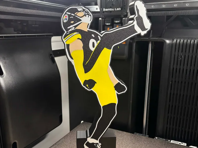 TJ Watt Kick celebration