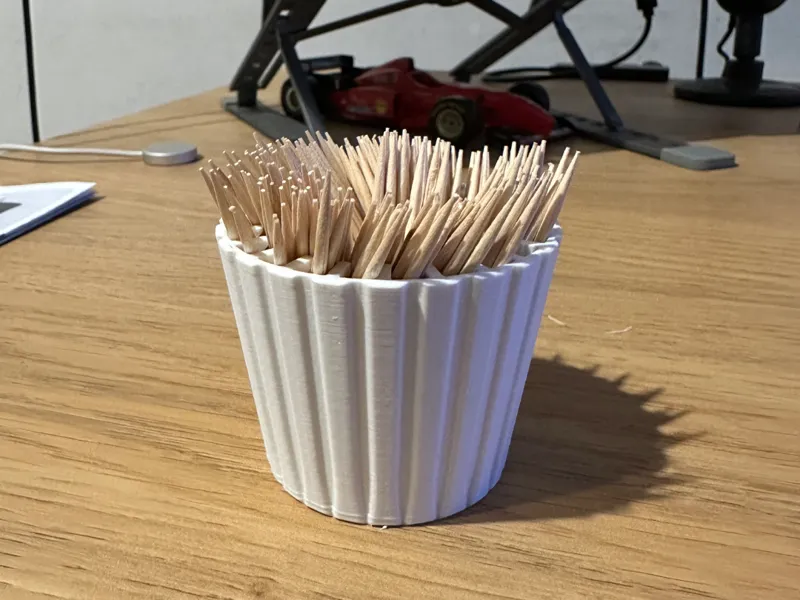 Toothpick Dispenser Box