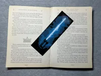 50mm x 150mm Ezra Light Saber Bookmark - Flatforge