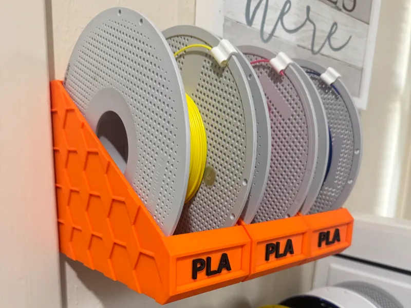 WALL SPOOL HOLDER-NO SUPPORTS