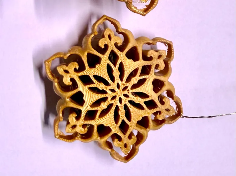Snowflake Christmas Ornament