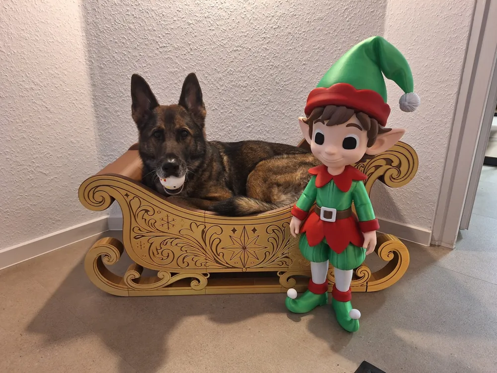 Christmas Elf 70cm | no ams - Free 3D Print Model - MakerWorld