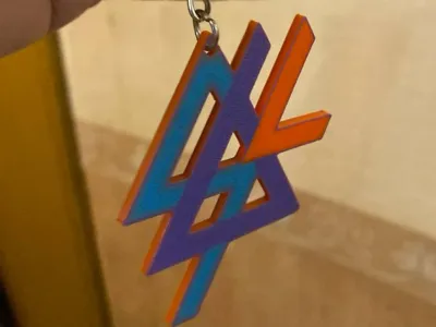 Keychain logo of the SkiLiberty Sports School