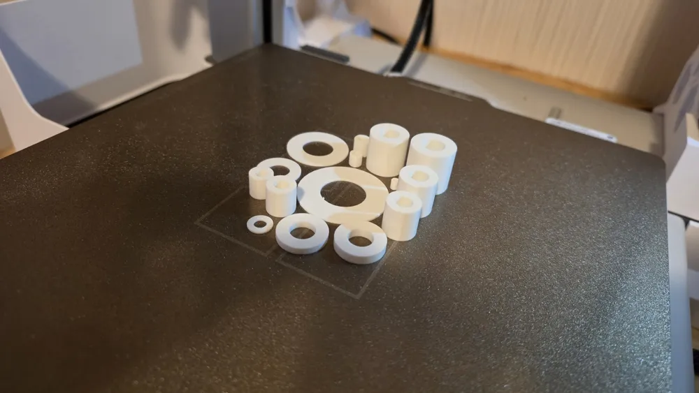 P2s Threaded Rods Parametric Spacers & Washers - Free 3D Print Model - MakerWorld