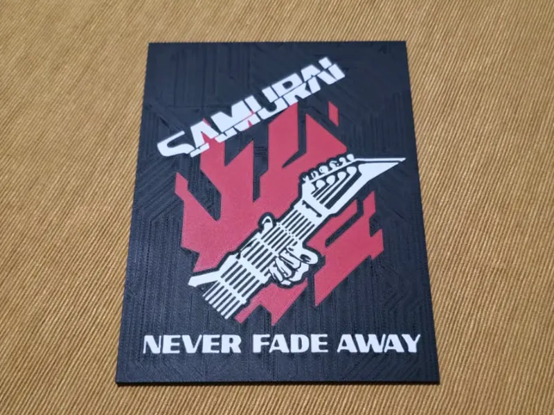 Samurai Never Fade Away Cover Art