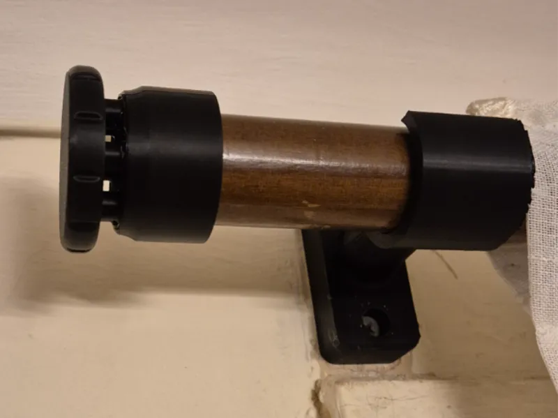 Curtain rod stopper (Finial)