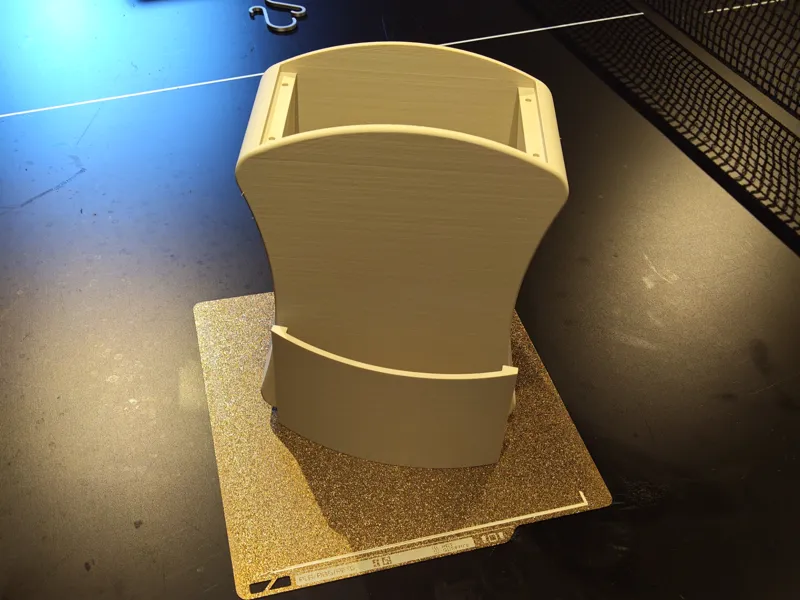 headphone stand with secret storage compartment 