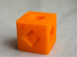 Calibration Cube Hollow by BRI