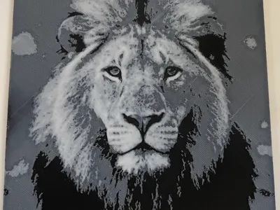 PrintSpots: Mighty Lion