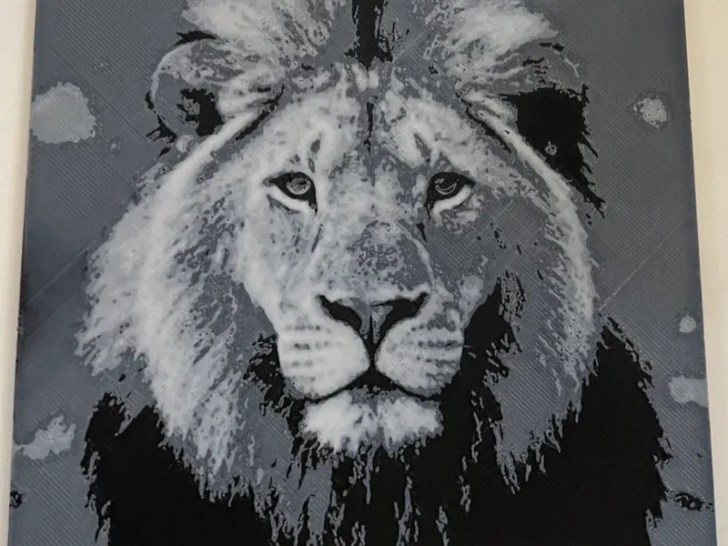 PrintSpots: Mighty Lion