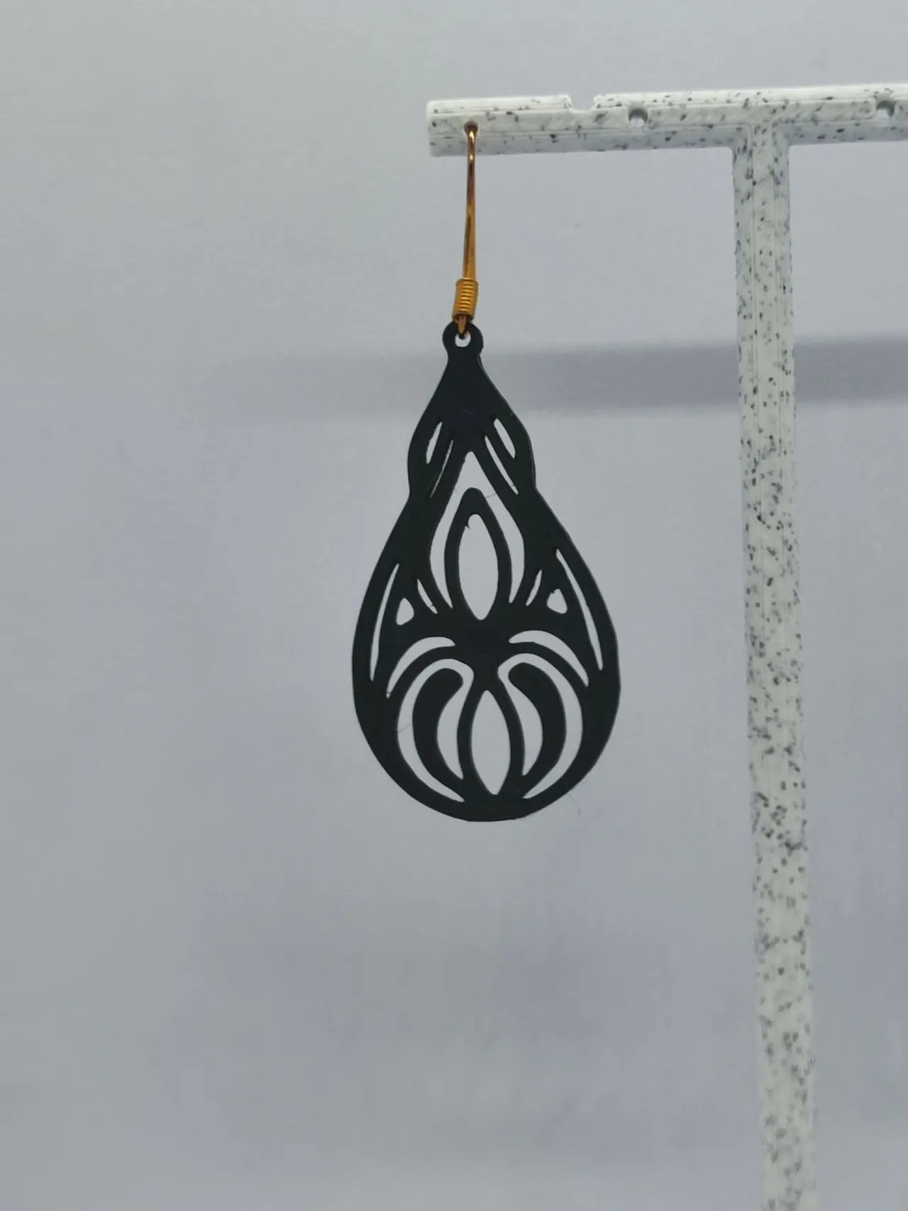 Aretes Lágrima Floral view 4