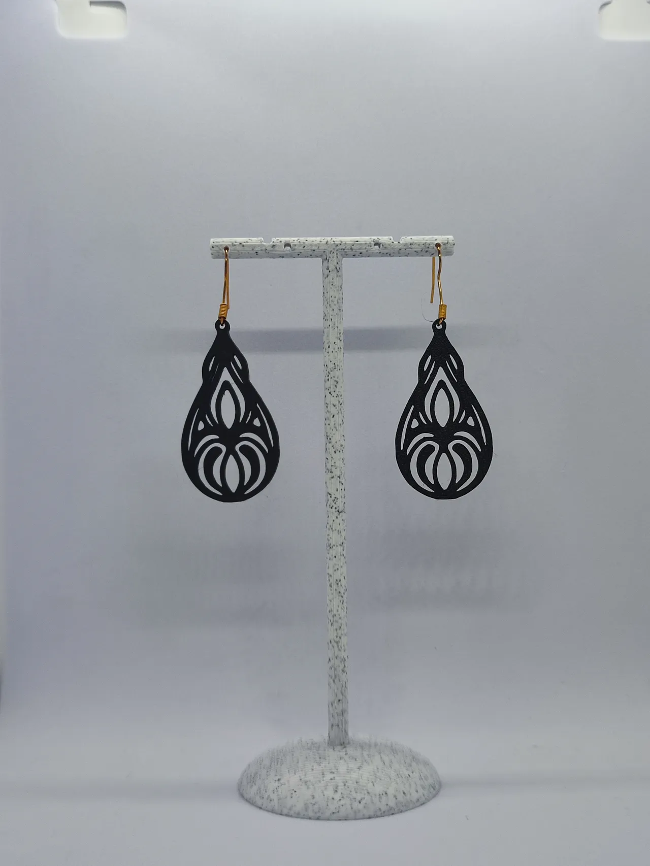 Aretes Lágrima Floral view 2