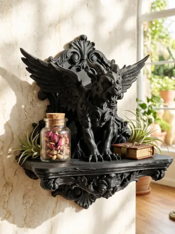 Estante o repisa: Baroque Gothic Gargoyle Ledge Shelf — vista de referencia 2