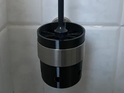 Self-Drying Toilet Brush Holder