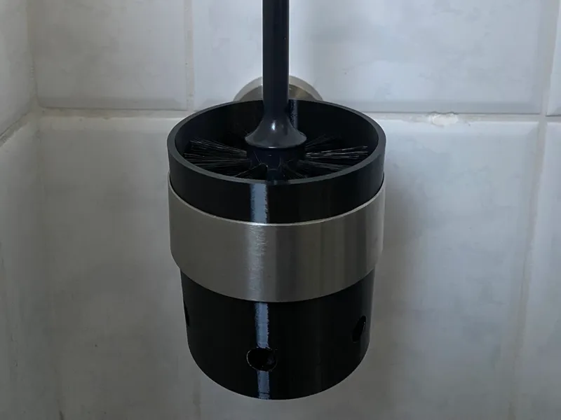 Self-Drying Toilet Brush Holder