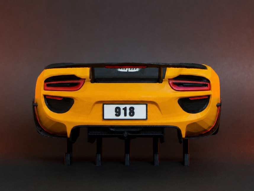 PORSCHE 918 SPYDER INSPIRED REAR KEY HOLDER 