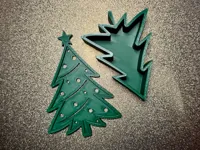 Boîte cadeau sapin de Noël — photo 3