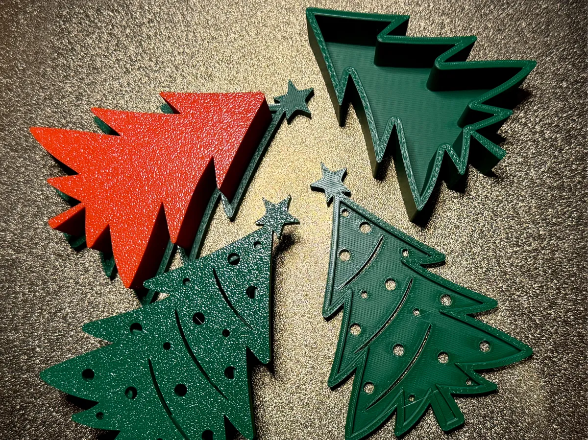 Boîte cadeau sapin de Noël